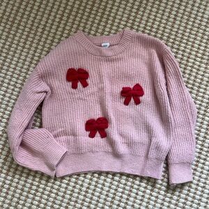 Baby Gap Chunky Knit Pink Sweater – Size 5